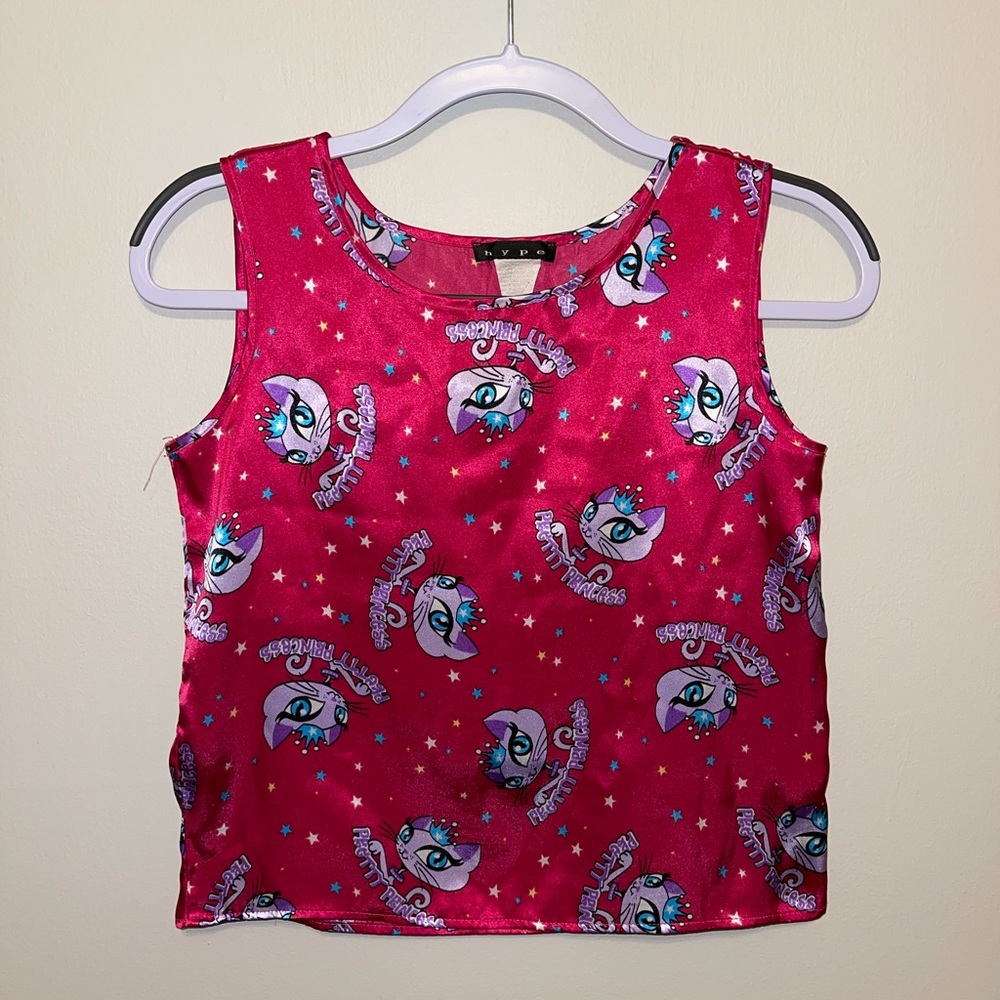 Hype Satin Tank Top